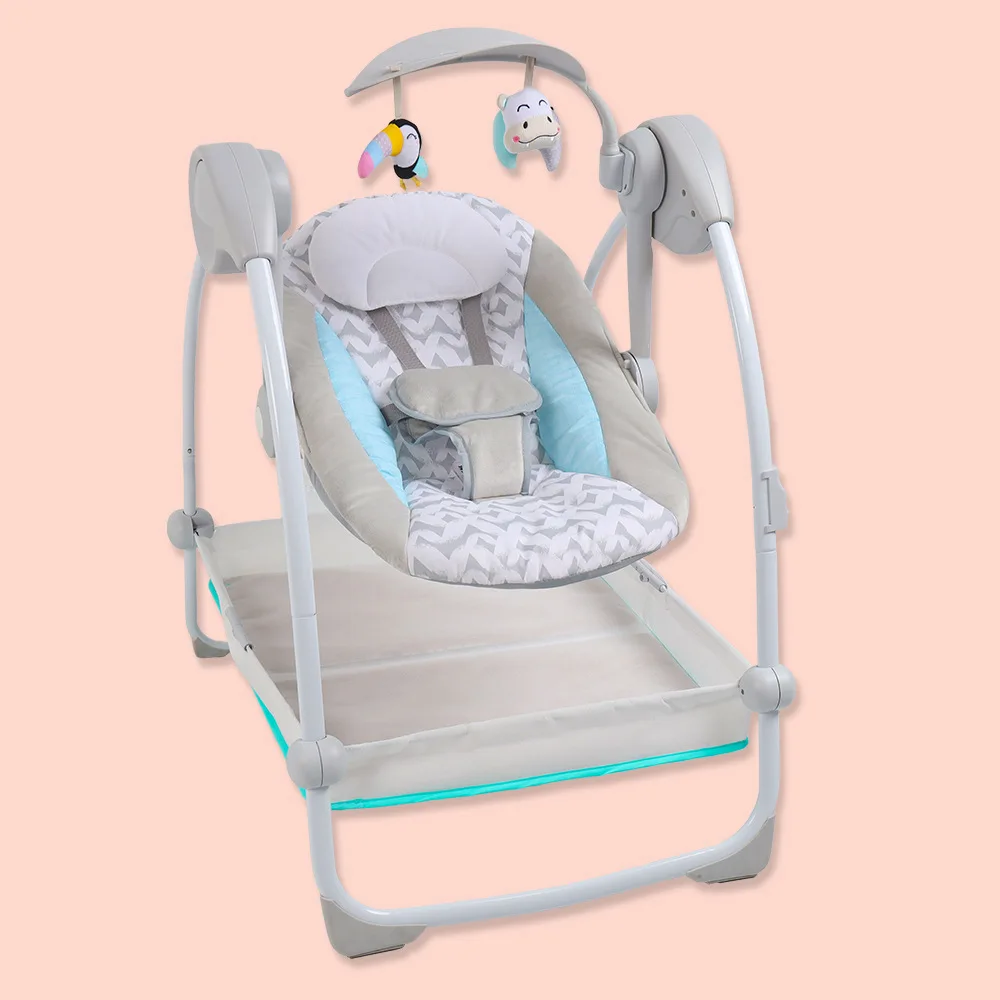 Multi-Function Electric Baby Cot Automatic Cradle Swing Baby Bed Rocking Chair With Music//