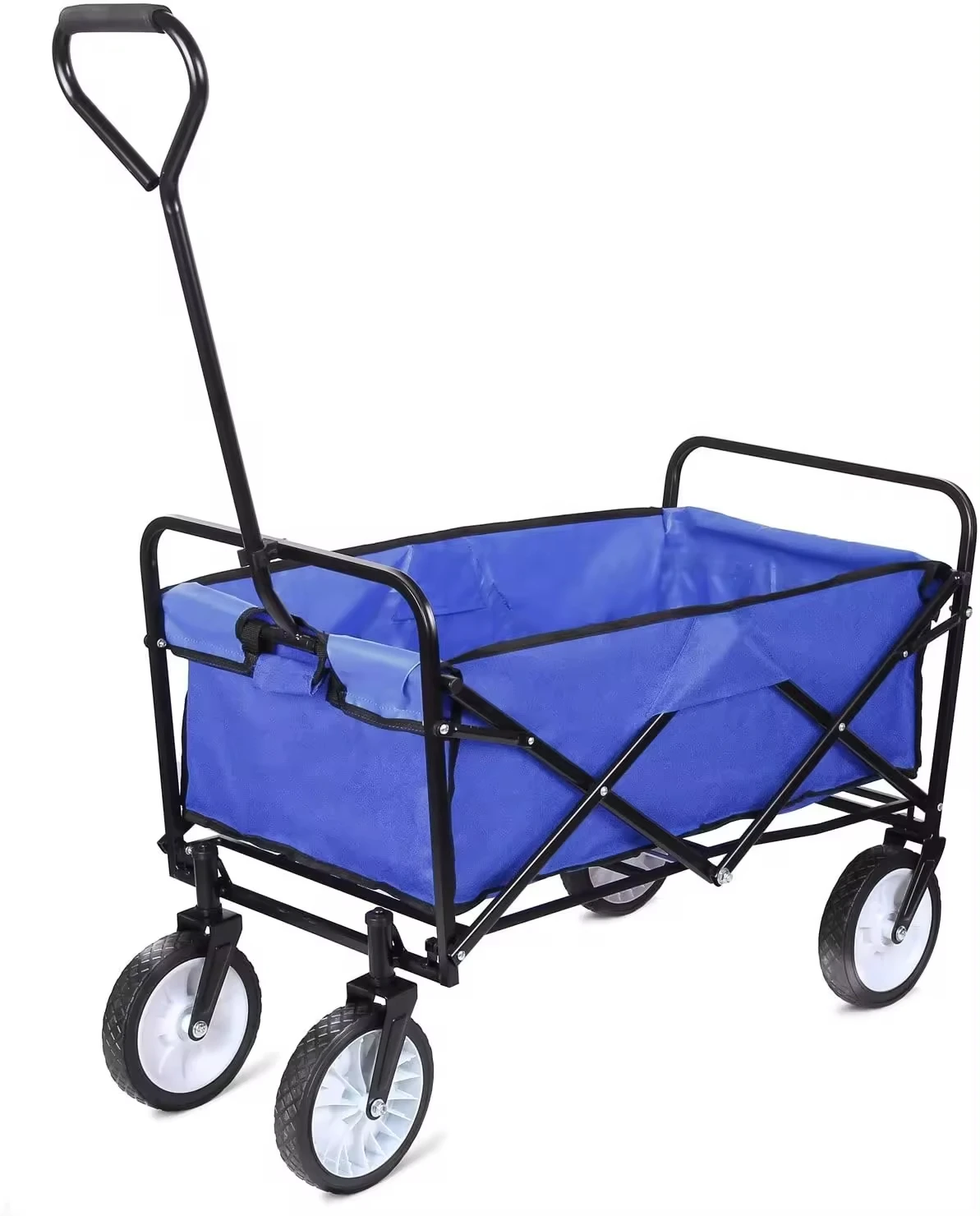 Large Capacity Wagon With 4 wheels Camping Cart  Portable Handy Cart Moving Platform Foldable beach cart