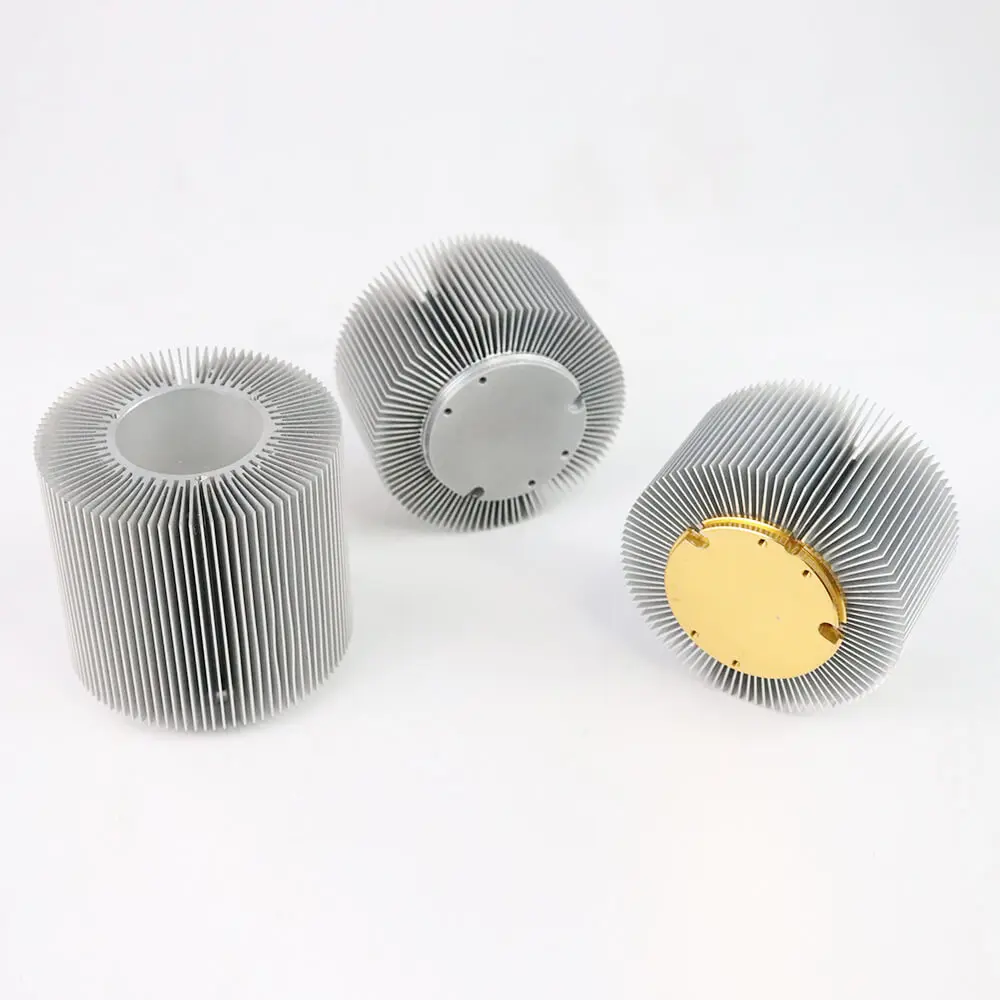 Cheap CNC Milling Service OEM Customized Extruded Aluminum Die Casting Heat Sink