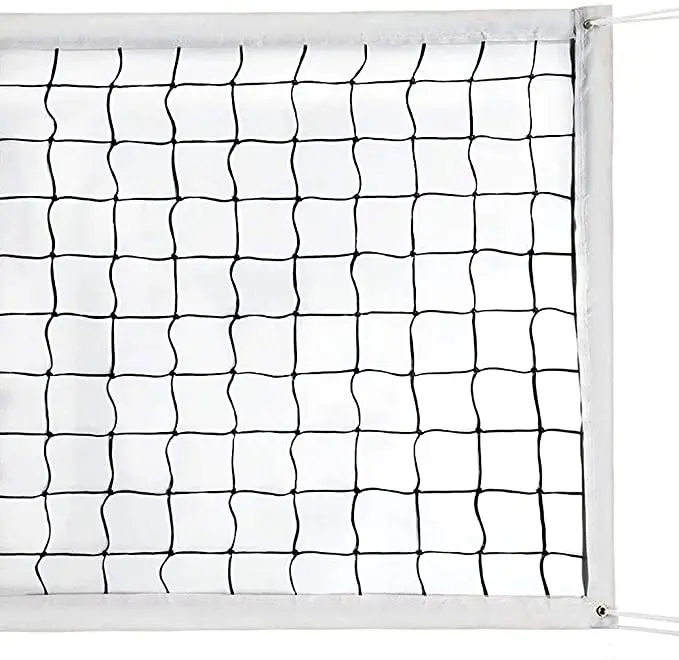 2023 Hot Sports Replacement Volleyball Net with High Strength Cable for Volleyballs Competition