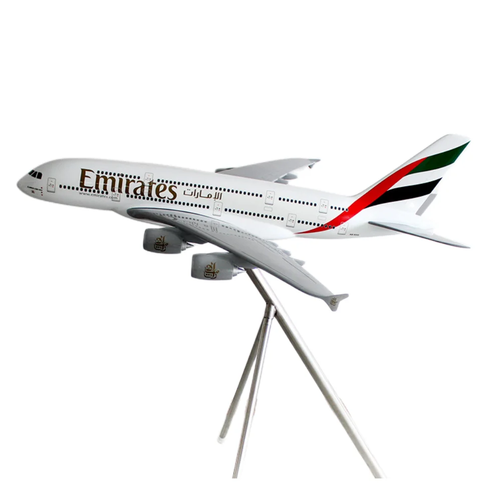 Модели самолетов из смолы 100 см с подставкой B737 A380 B777 замысловатыми деталями увлекательные предметы коллекционирования быстрая доставка