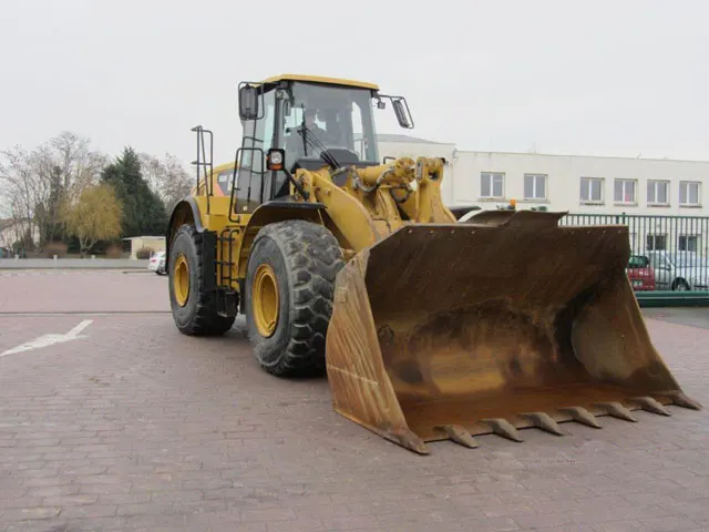 Недорогой фронтальный погрузчик Caterpillar 966h, б/у погрузчик cat 966H, низкая цена, Шанхай, Китай
