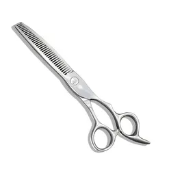 High Quality Hot Selling Wholesale A4-7035CT Japan 440C Pet Grooming Thinning Shears Curved Blade Scissors