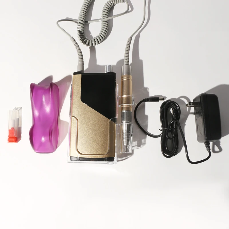 Портативная шлифовальная машинка для ногтей, профессиональная перезаряжаемая машинка для полировки ногтей, 2023