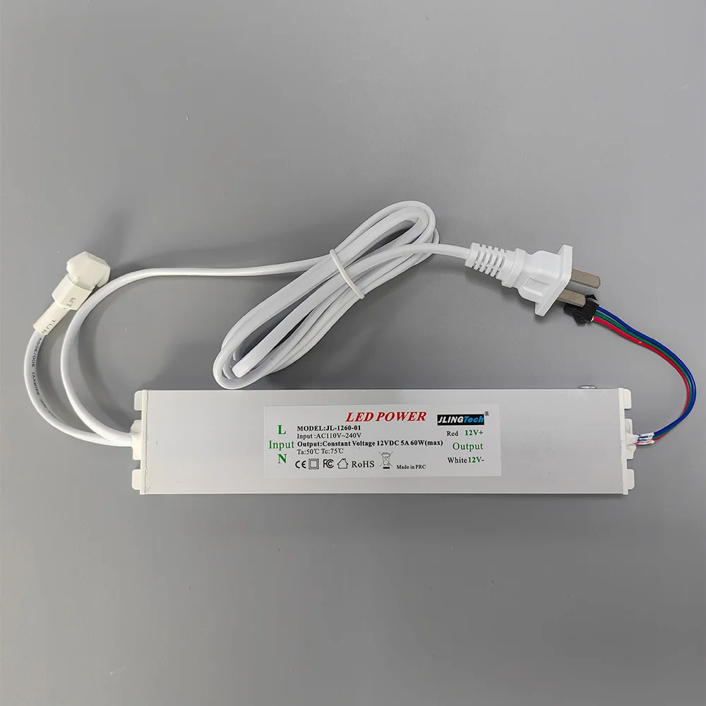 Bathroom Mirror Switching Power Supply 60w Hotel Bathroom Led Mirror Touch Switch