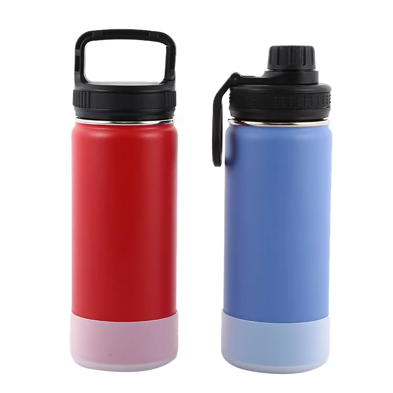 Fitness Double Walled  Stainless Steel Insulated Flasks Vacuum Thermal Sport Cold Hot Water Bottles