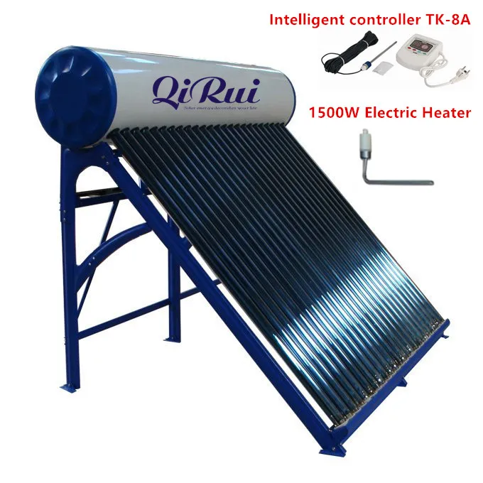 Top Quality 50L-500L High Efficiency Durable Solar Water Heater with 20L feeder tank