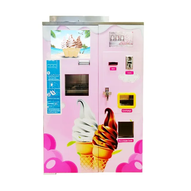 Factory Price Vending Soft Serve Ice Cream Making Machine From China Supplier HM736