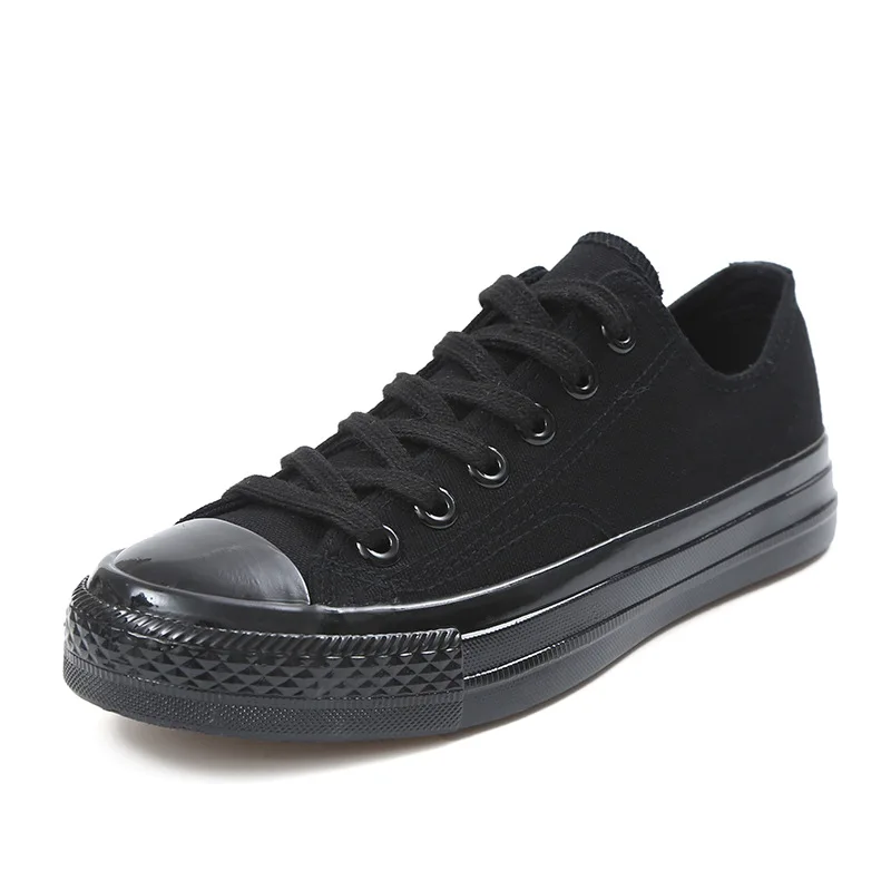 
Fashion Sneakers Casual Black Tennis Walking Shoes Custom Canvas Shoes Made In Wenzhou 