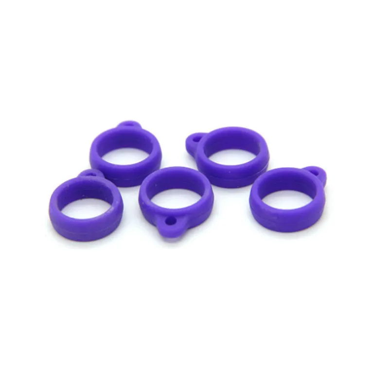 Best quality custom logo vape rings for vape pods mods tanks silicone e cigarette band lanyard ring in stock ship free