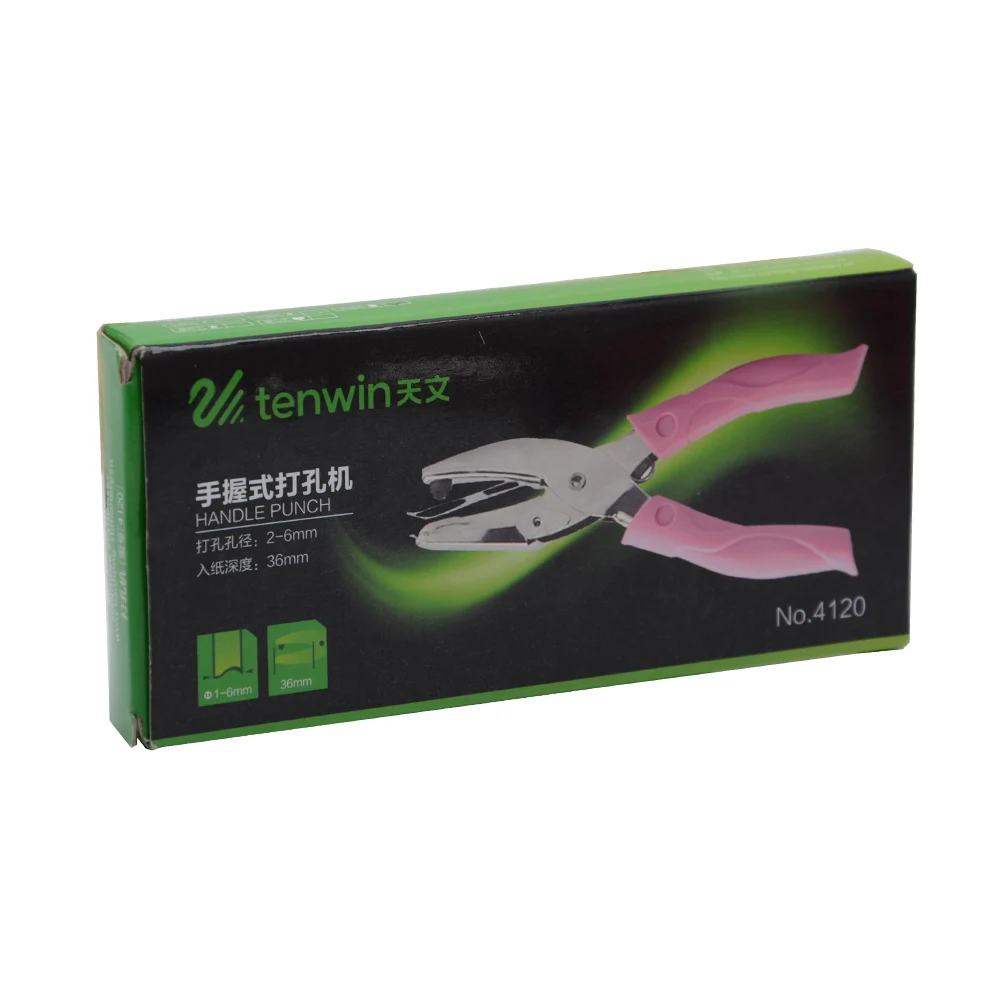 Tenwin 4120 Ручной портативный специальный Перфоратор с одним отверстием для
