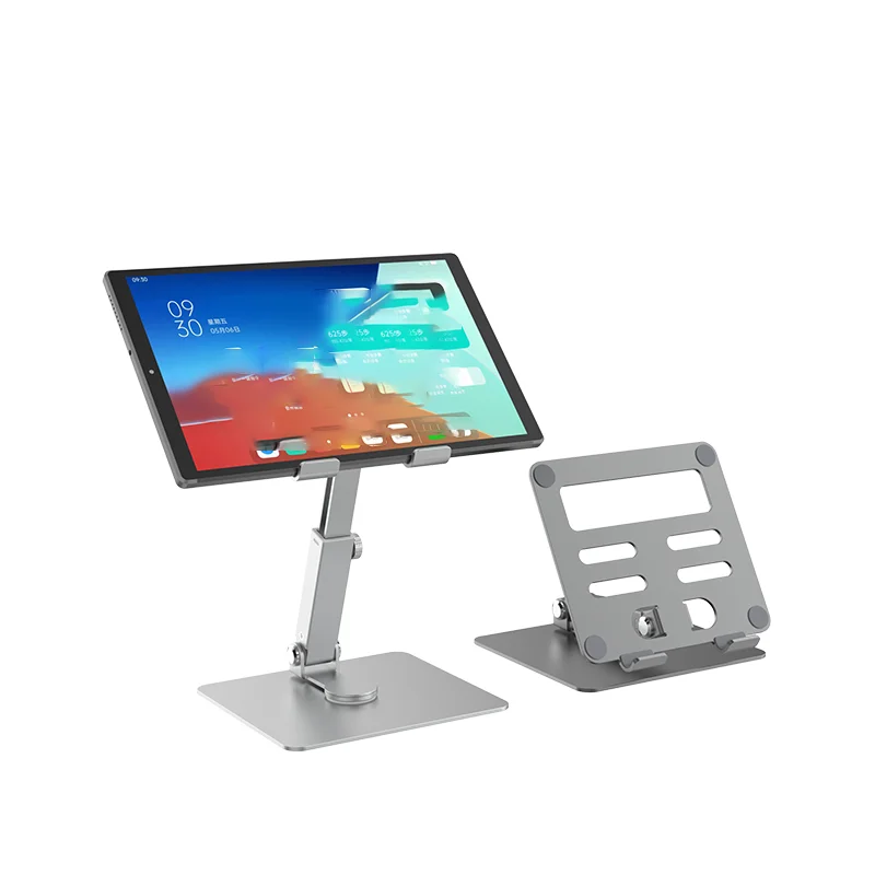 MT136 Aluminum Tablet Pc Stands With Cooling Foldable Adjustable Laptop Stand Holder For Notebook Desktop Stand