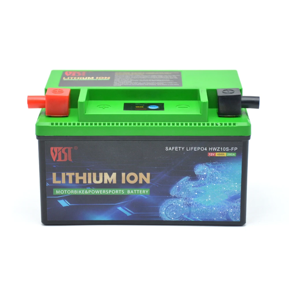 Low price high quality  ECODI replace lead acid battery 12V 2Ah motorcycle motorbike starting start lithium ion lifepo4 battery