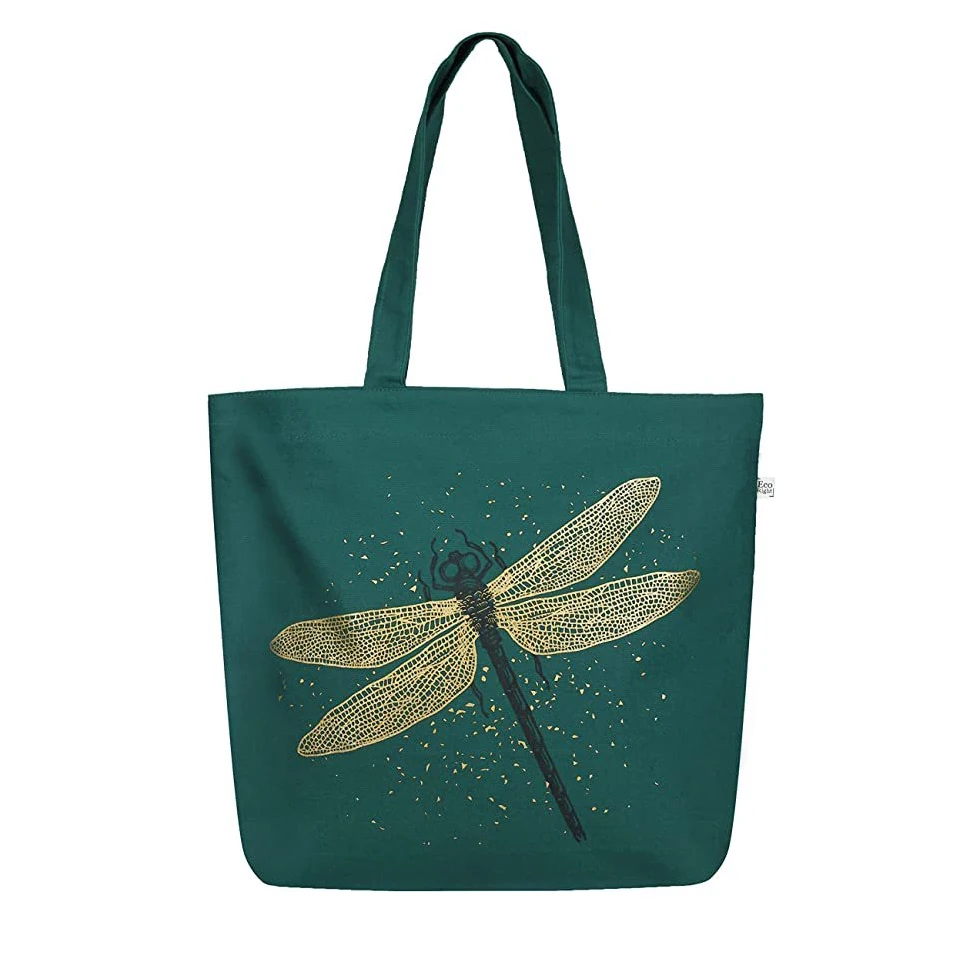 Custom Multicolor Printed Fashion Polyester Canvas Cotton Cloth Bag Algodon Sac En Toile Bolsa Tela Tote Bag Vendor Bolsas De Mo