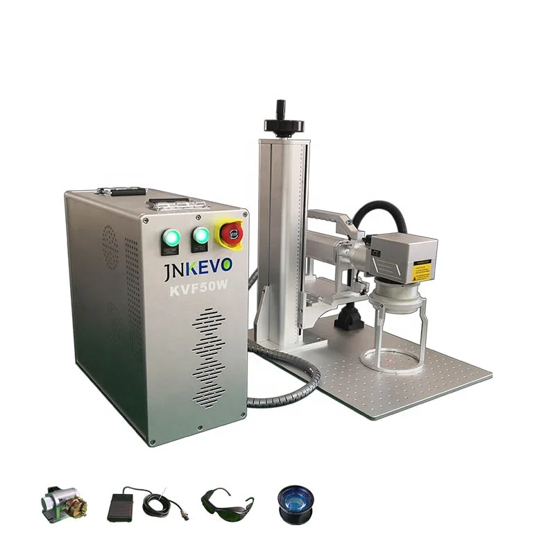 50W Fiber Laser Cleaning Machine For Removing Rust Paint Oil Glue Grease Surface Cleaning