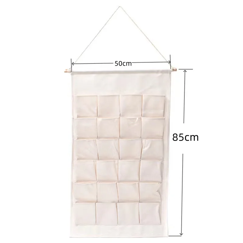 Sublimation Linen Christmas Countdown Calendar Hanging Home Decoration Fabric Wood Advent Calendar