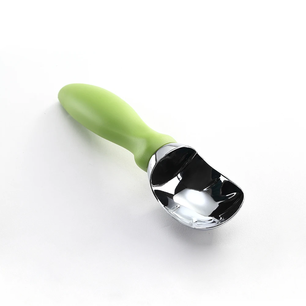 New design factory price antifreeze stainless steel ice cream scoop with pp handle