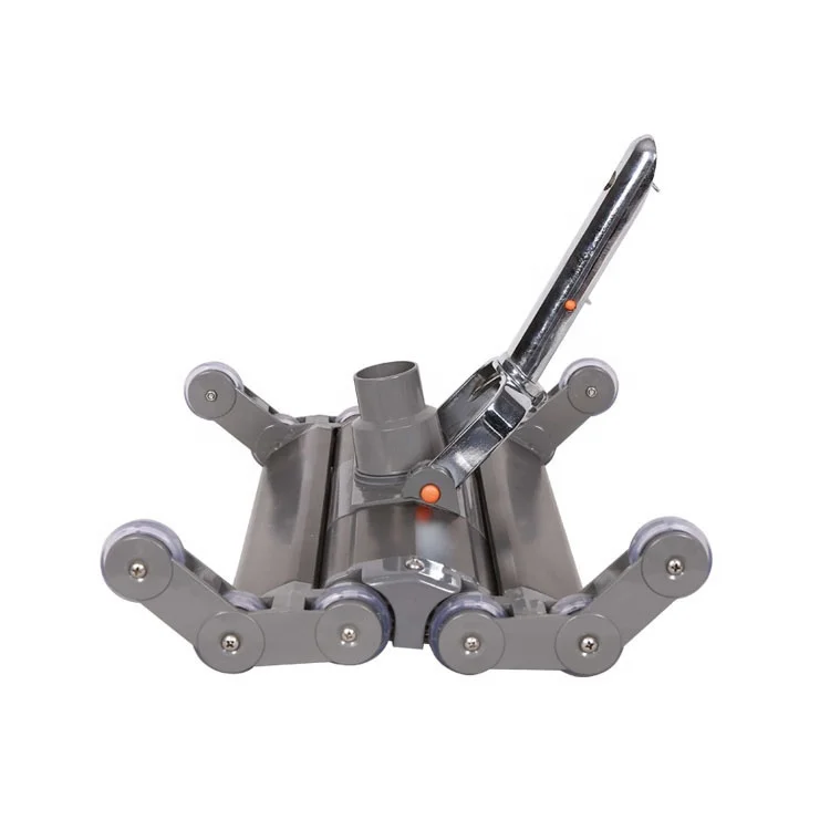 Automatic Flexible No Dead Corner Cleaning Vacuum Head Aluminum Vacuum Head Vacuum Cleaner Brush Head