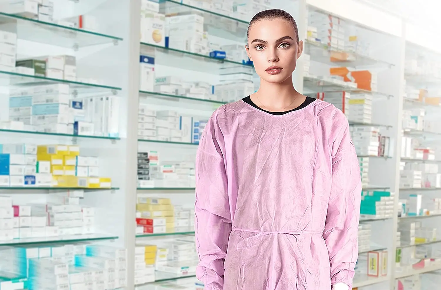 Disposable dustproof gowns making machine long lasting protection non woven breathable SMS suits machine