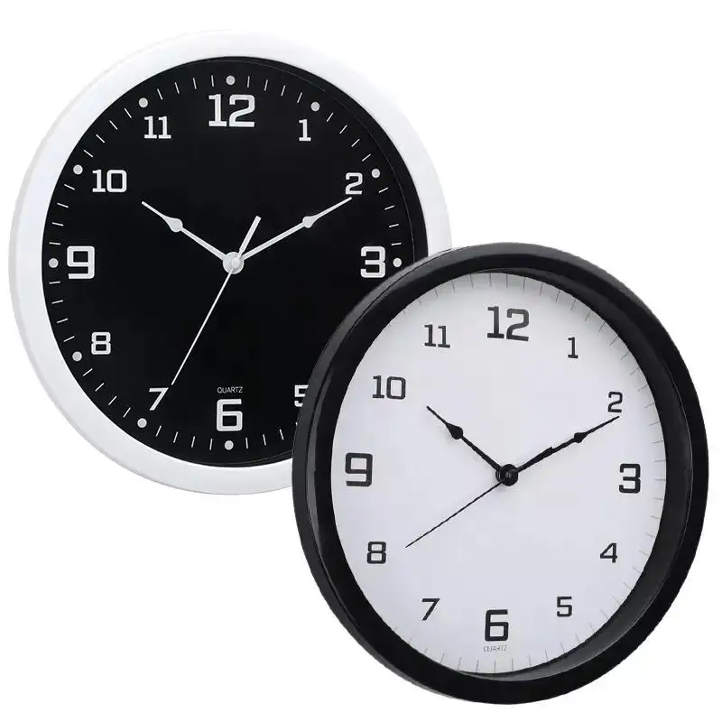 OEM Factory Electric Decorative Wall Watch Clock Circular Large Display Digital Wall Clock