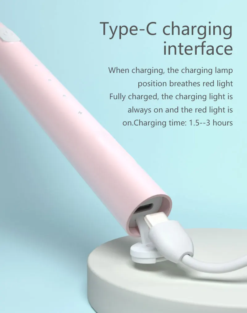 Factory Direct Sales Cheap Mini Electric Toothbrush With Logo Slim Sonic Look SonicToothbrush