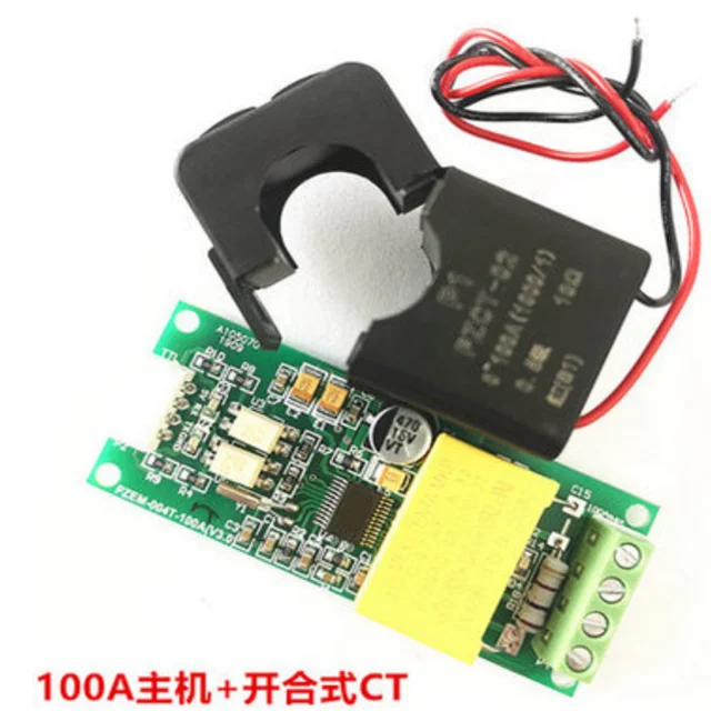 PZEM-004T измеритель напряжения переменного тока мощности энергии электрический прибор TTL последовательный порт