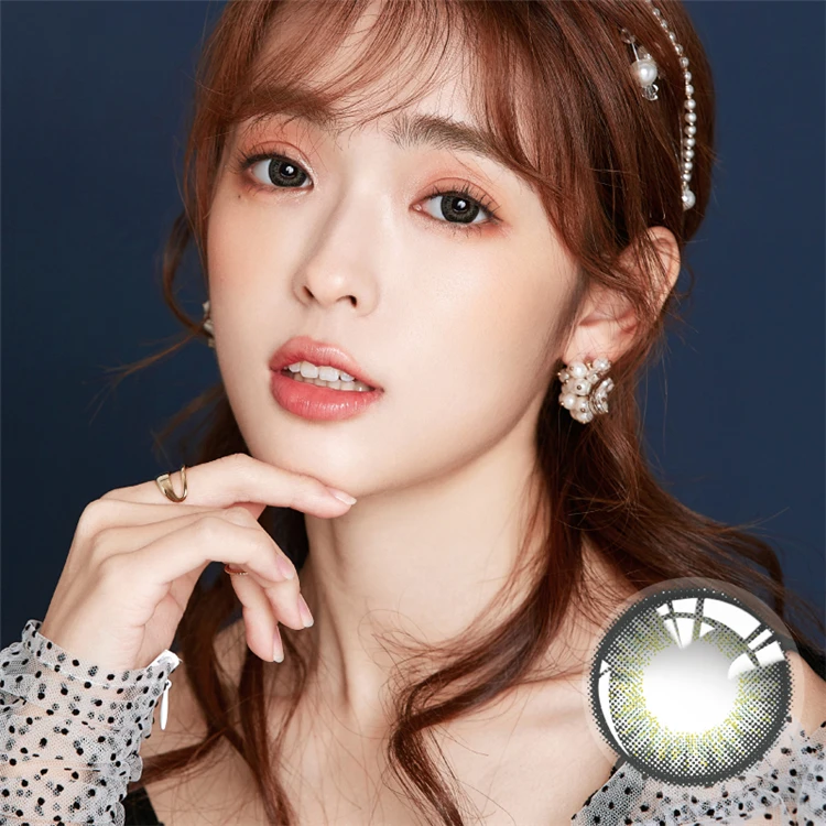Top Quality Wholesale 14.5mm Color Lenses Gray Soft Comfort Colored Contact Lenses