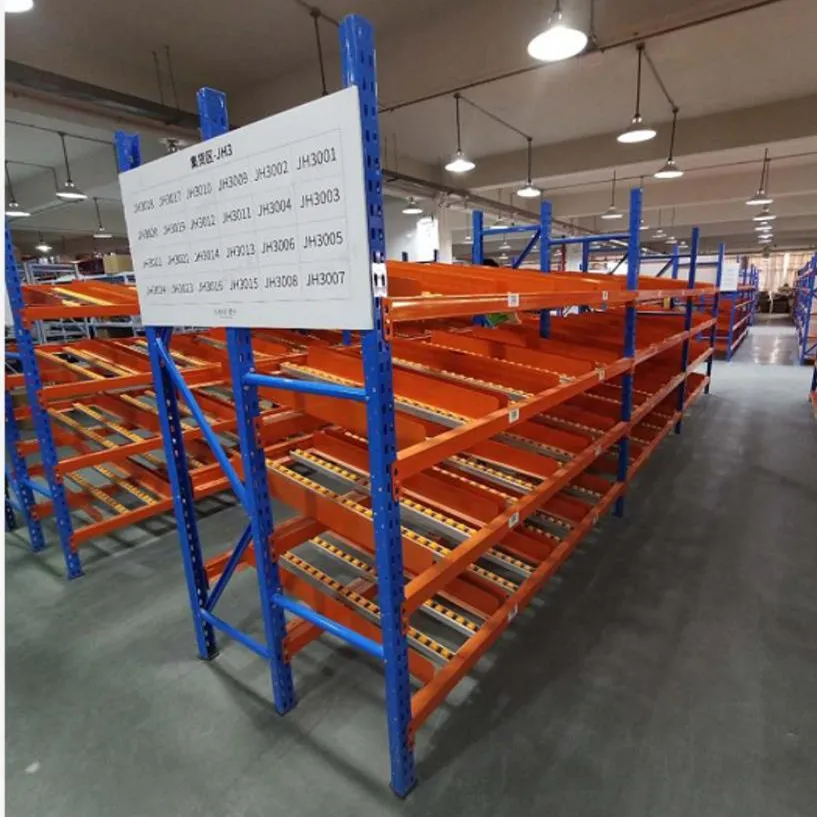 Factory Customized Q235B Steel Plastic  Roller  Flow Rack