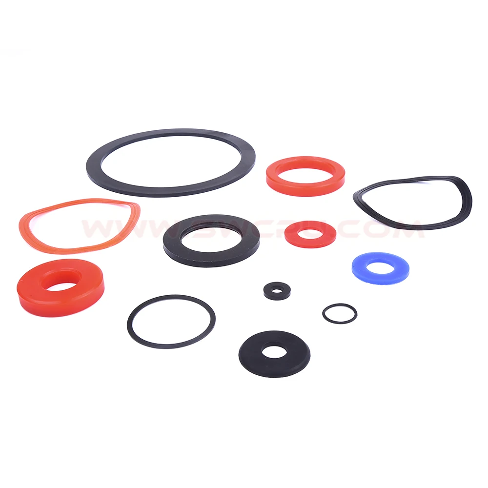 Custom Food Grade Square Heat Resistant Silicone Fkm Nbr Nitrile Neoprene Fabric Rubber Seal Gasket
