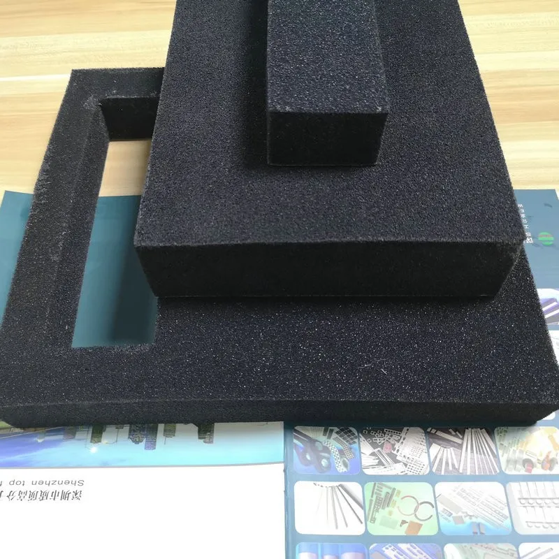 Microwave radar absorbing cotton flat shielding box bellows test absorption materials