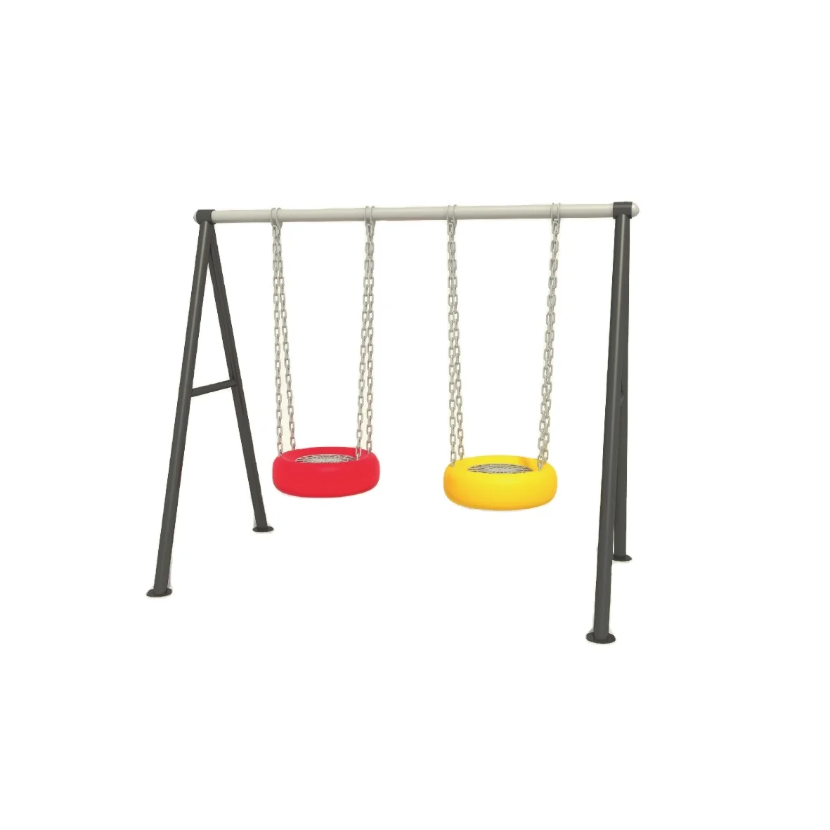 High Quality Factory Price Wholesale Garden Playground Metal Outdoor Swings for Adults Kids Funny Swing