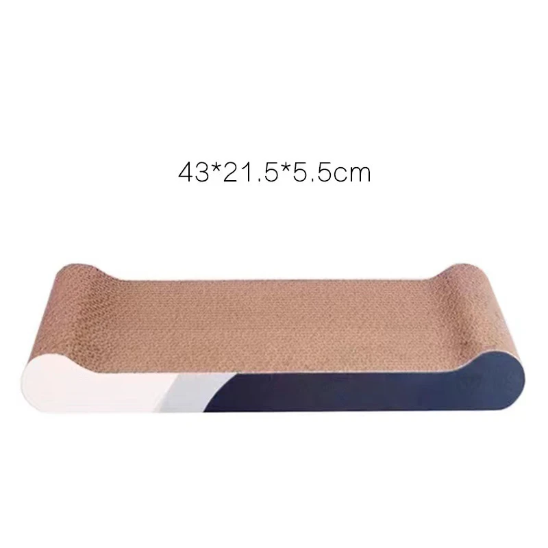 Premium Scratch Textures Design Double-Sided Corrugated Cat Scratch Pad Cardboard Cat Scratcher Cat Scratching Board