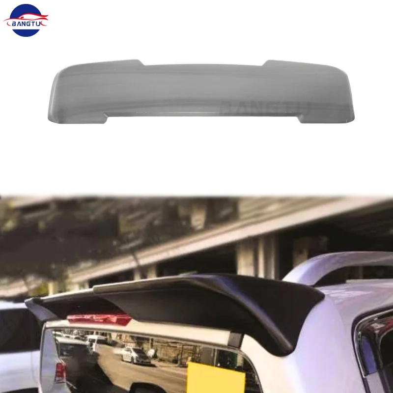 Car Spoiler For Navara NP300 2015+ Car Accessories Roof Spoiler Replacement Unpainted Nissan NP300 ABS Pick Up Rear Spoiler