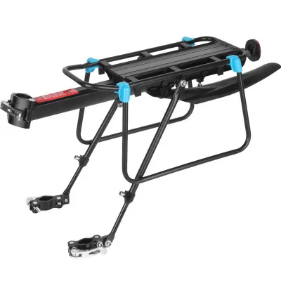
Mountain bike bicycle aluminum alloy quick release rear rack universal manned rear rack 