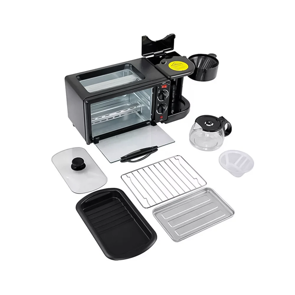 Factory wholesale Sell well  Automatic Multifunction Household 3in one  Oven Multifunction 3 in 1  9L Breakfast Maker