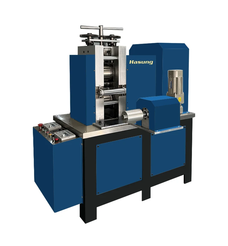 Frequency 8HP Gold Foil Sheet Rolling Mill With 4 Rollers Electrical Gold Silver Thin Sheet Pressing Machine