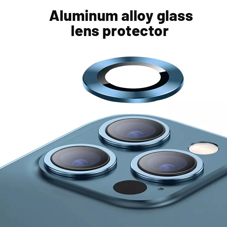 Anti Scratch 3D Colorful Camera Protector for iphone 14 iphone 13Promax de camera for iphone