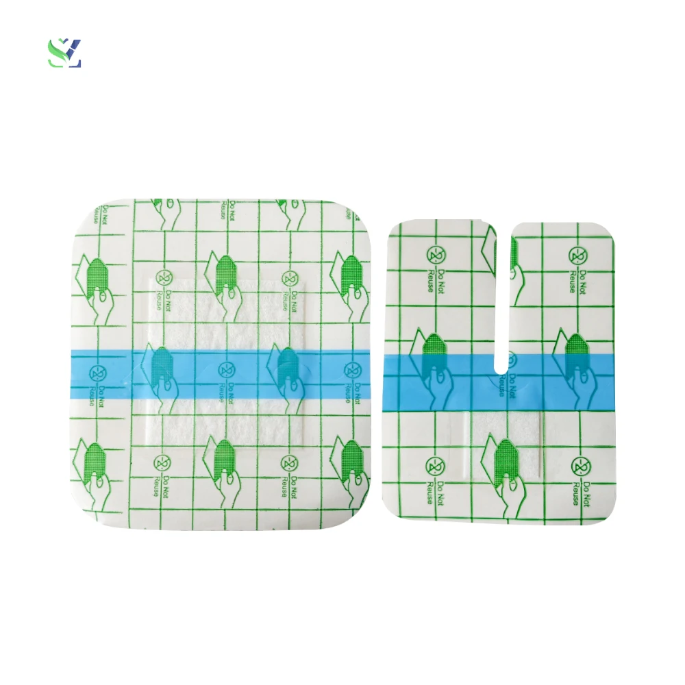 Sterile Waterproof Shower Shield tattoo Wound Adhesive Bandage Transparent PU Film Dressing IV Cannula Fixation Patch