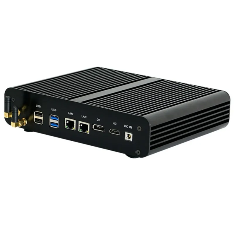 Xingtac i7 четырехъядерный 2 ethernet in-tel мини настольный ПК itx геймерский Windows