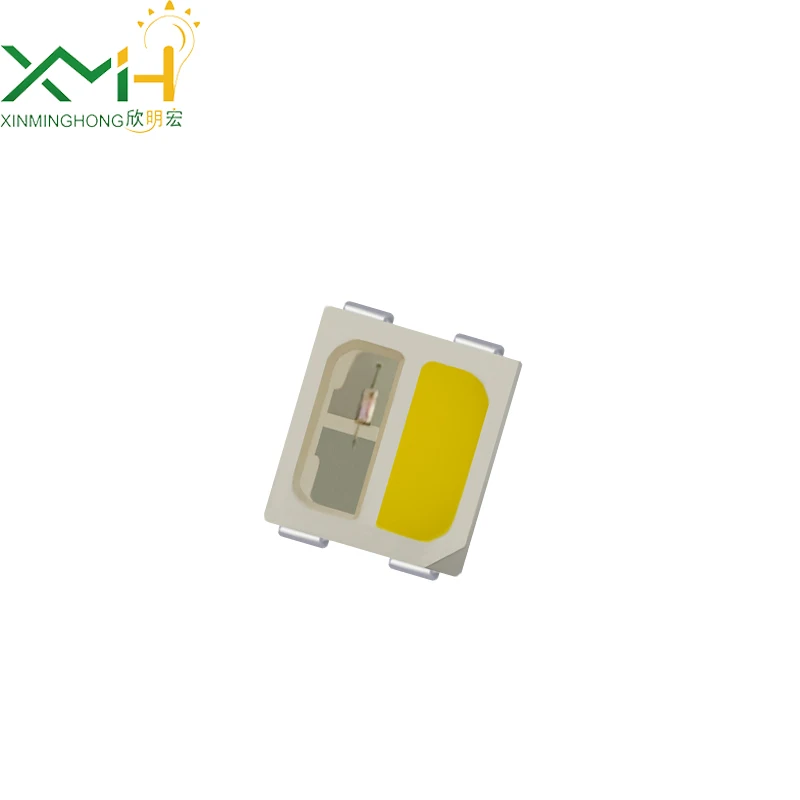 Bicolor 3527 SMD 0.06W LED Diode Top View Dual Color 3528 PLCC-4 White and Blue 4pins Smd