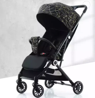 Hot Sale Lightweight Baby Pram Carrier Luxury Pushchair Foldable Kids Trolley