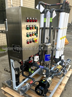 3000LPH Uf system waste water ro recycling system ultrafiltration industrielle plant skid water treatment UF system for sewage