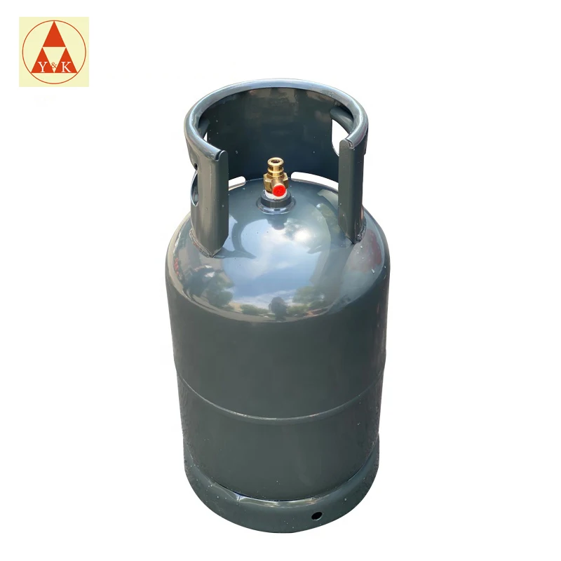 Grey Export Ghana 6kg 12kg 12.5kg LPG gas cylinder Industrial Gas Cylinder Empty Cooking Gas Cylinders