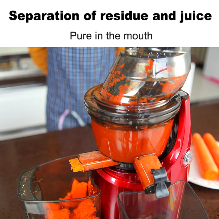 Factory direct High Juice Yield  Slow Masticating Juicer Extractor  3.15 Inches Wide Chute Cold Press Juicer for home