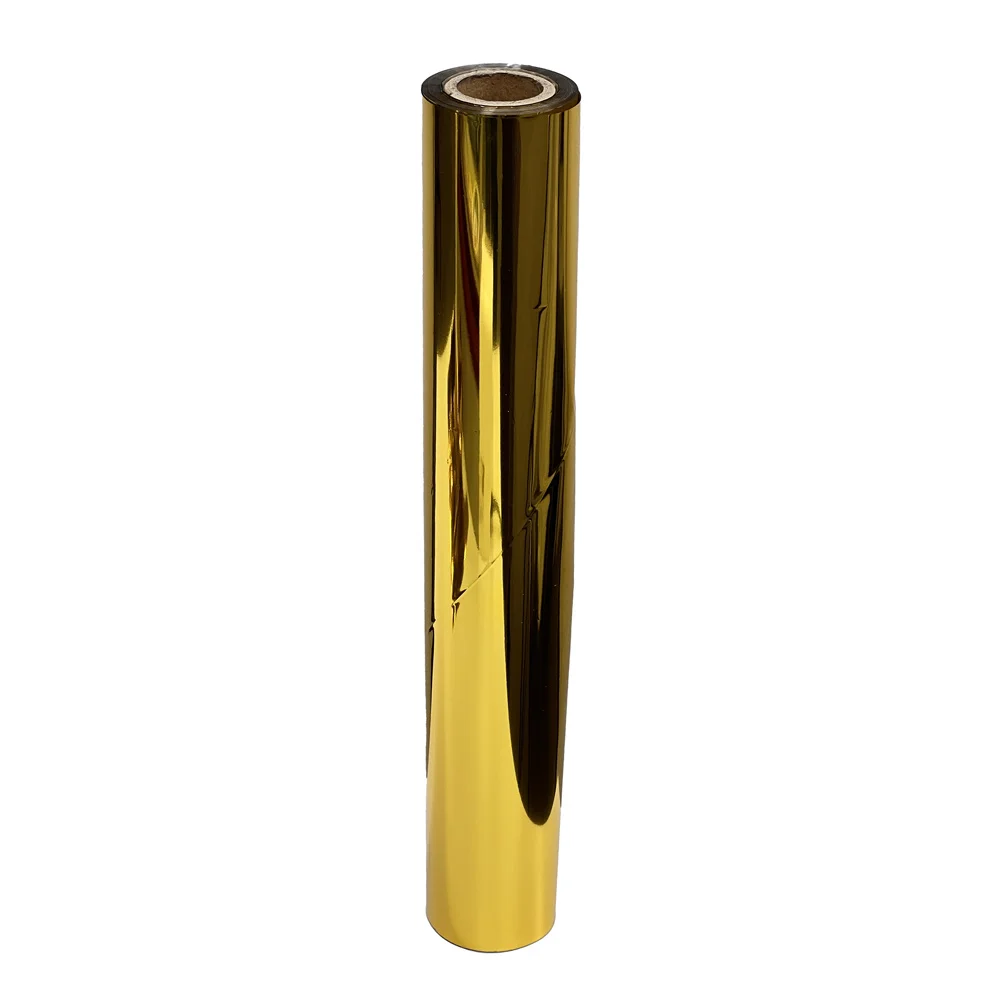 gold metallic hot stamping foil gold roll for uv dtf printer
