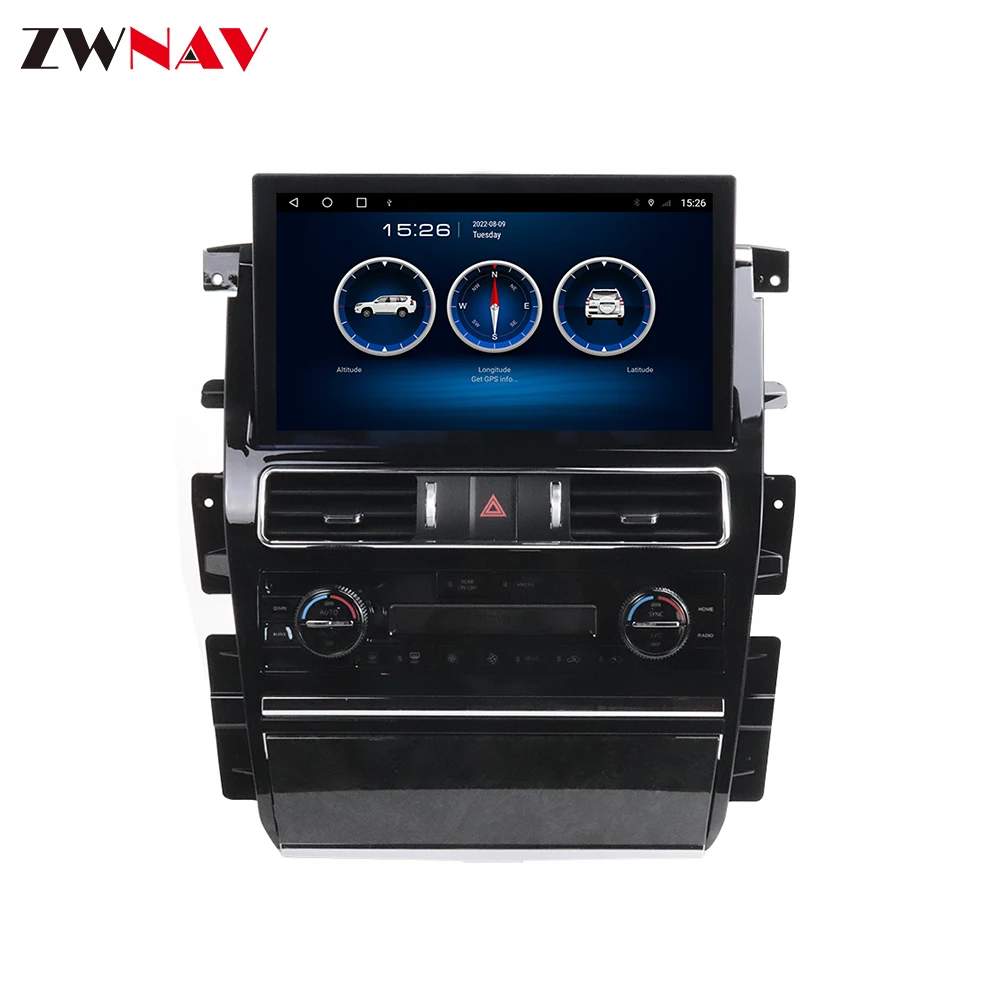 ZWNAV Dashboard Control Car Steering Wheel Control For Nissan Patrol Y62 Armada Android Screen GPS Android Car Radio