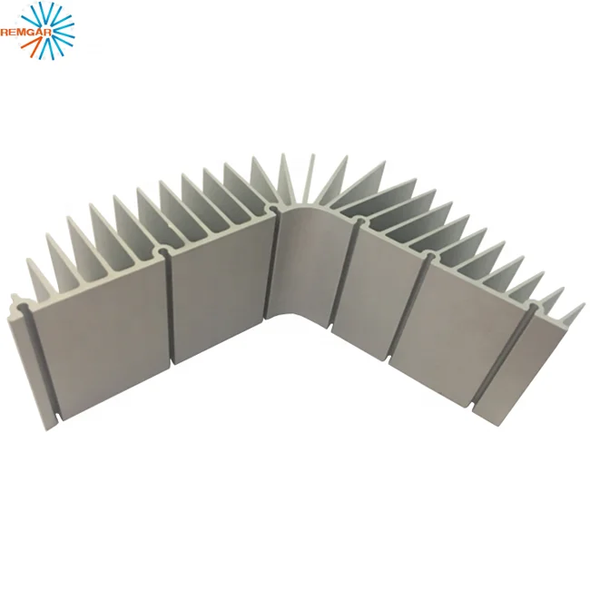 high precision machining fan combo Die-cast enclosure  extrusion coating aluminum heat sink