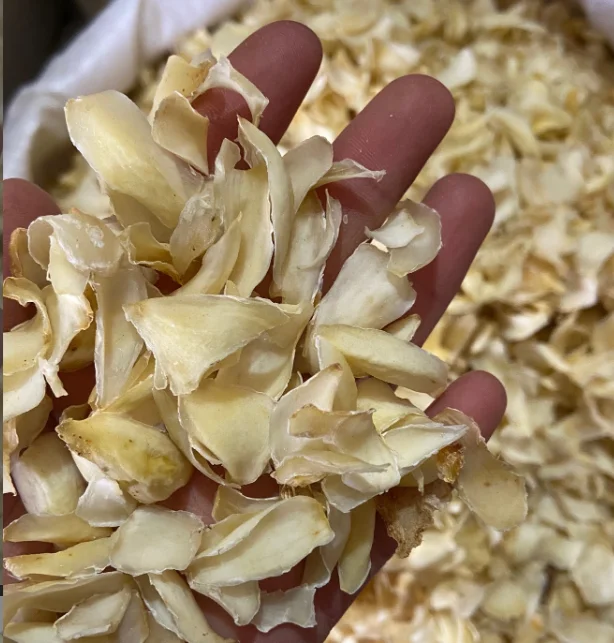 1KG Bai He dried natural raw chinese Lancelesf Lily browni Bulb petals Greenish Low Lily Bulbs for food