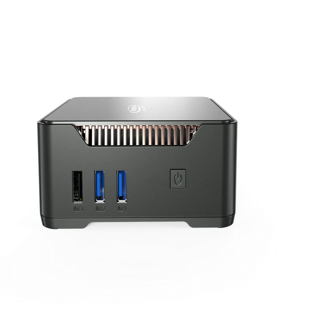 Amazon Hot selling mini pc GK3V J4125 4G 64G wins10 mini pc with 5G dual band tv box GK3 4k display portable pc mini