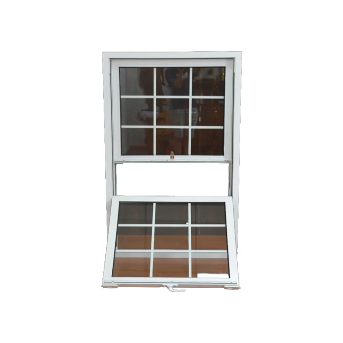 American style modern designs vinyl aluminum single double hung windows With Wholesale low price